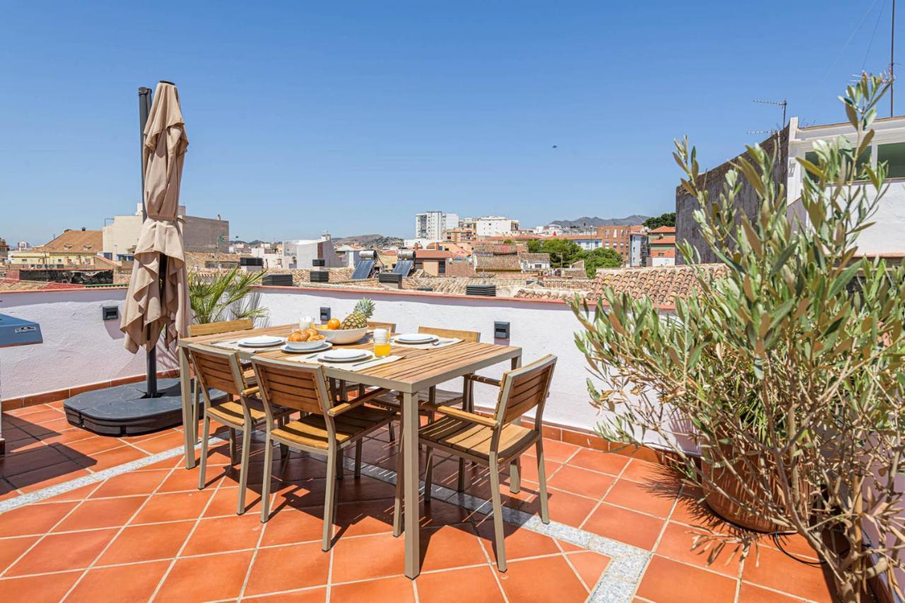 Christina Penthouse In Malaga By Solaga Holiday Homes Exterior foto